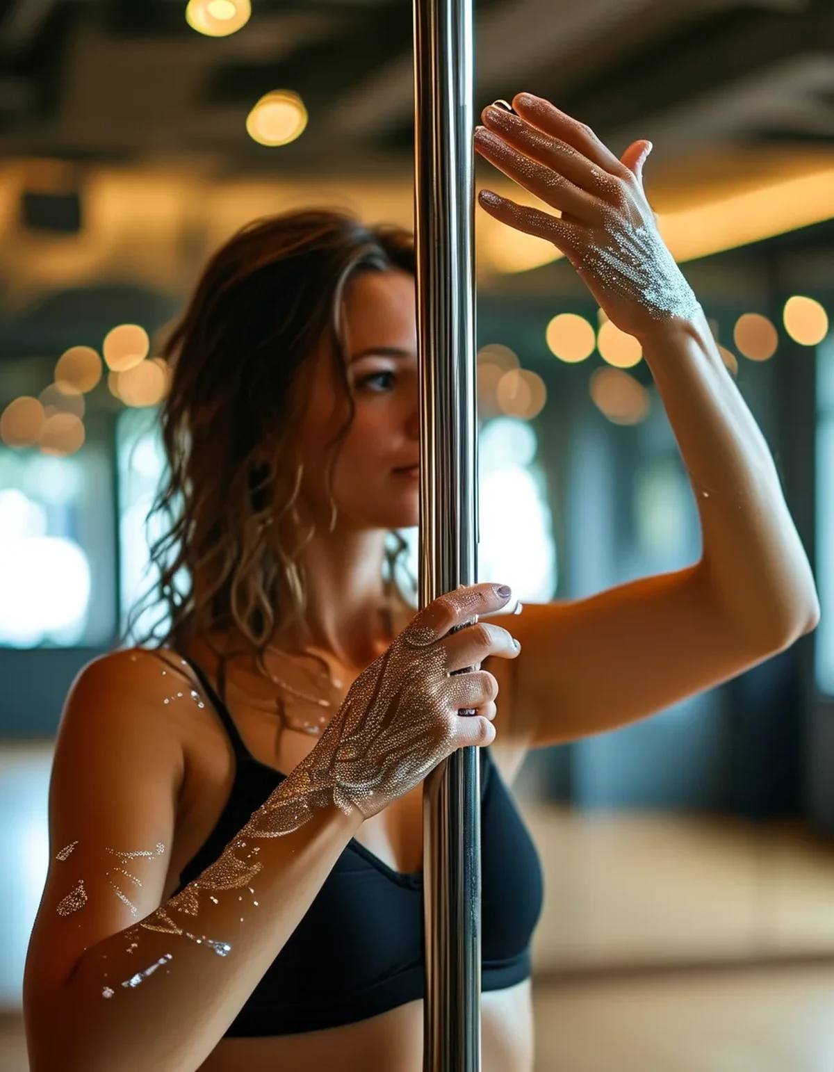 Why Your Hands Sweat Through Every Pole Class (and What Actually Helps)
